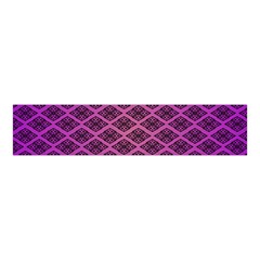 Pattern Texture Geometric Patterns Purple Velvet Scrunchie by Dutashop