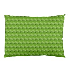Green Pattern Ornate Background Pillow Case by Dutashop