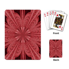 Background Floral Pattern Playing Cards Single Design (rectangle) by Dutashop