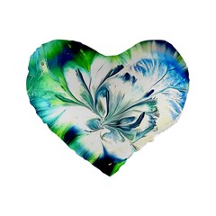 1lily Standard 16  Premium Heart Shape Cushions by BrenZenCreations
