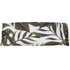 Green Leaves Body Pillow Case (dakimakura) by goljakoff