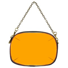 Color Orange Chain Purse (two Sides) by Kultjers