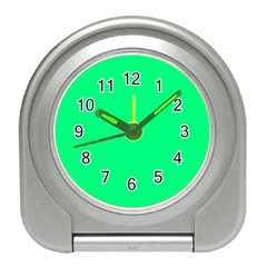 Color Spring Green Travel Alarm Clock by Kultjers