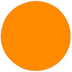 Color Dark Orange Wooden Bottle Opener (round) by Kultjers