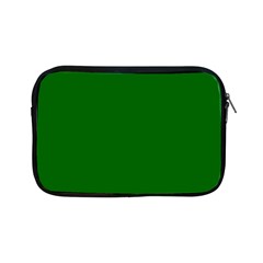 Color Dark Green Apple Ipad Mini Zipper Cases by Kultjers