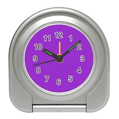 Color Dark Orchid Travel Alarm Clock by Kultjers