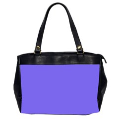 Color Medium Slate Blue Oversize Office Handbag (2 Sides) by Kultjers