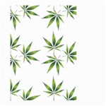 Cannabis Curative Cut Out Drug Small Garden Flag (Two Sides) Front