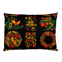 Hohloma Ornament Pillow Case by goljakoff