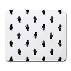 Vampire Hand Motif Graphic Print Pattern Large Mousepads by dflcprintsclothing