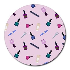 Accessories For Manicure Round Mousepads by SychEva