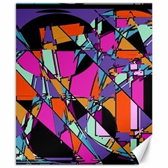 Abstract  Canvas 8  X 10  by LW41021