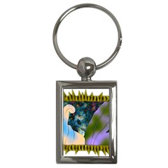 Jungle Lion Key Chain (rectangle) by LW41021