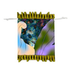 Jungle Lion Lightweight Drawstring Pouch (m) by LW41021