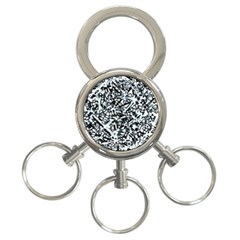 Beyond Abstract 3-ring Key Chain by LW323