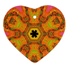 Sassafras Heart Ornament (two Sides) by LW323