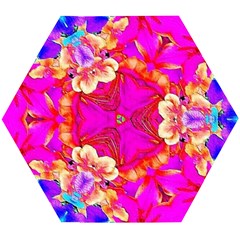 Pink Beauty Wooden Puzzle Hexagon by LW323