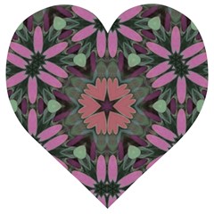 Tropical Island Wooden Puzzle Heart by LW323