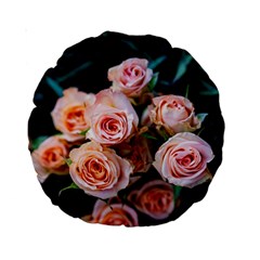 Sweet Roses Standard 15  Premium Round Cushions by LW323