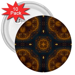 Midnight Romance 3  Button (10 Pack) by LW323