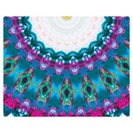 Peacock Double Sided Flano Blanket (Medium)  60 x50  Blanket Front