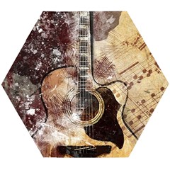 Guitar Wooden Puzzle Hexagon by LW323