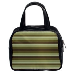 Linear Warm Print Design Classic Handbag (two Sides) by dflcprintsclothing