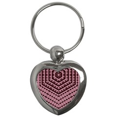 Burgundy Key Chain (heart) by LW323