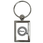 AMOUR Key Chain (Rectangle) Front