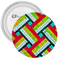 Pop Art Mosaic 3  Buttons by essentialimage365