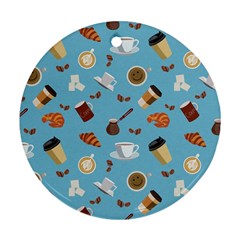 Coffee Time Ornament (round) by SychEva