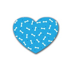 Dog Love Heart Coaster (4 Pack)  by designsbymallika