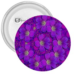 Fantasy Flowers In Paradise Calm Style 3  Buttons by pepitasart