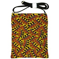 Modern Zippers Shoulder Sling Bag by Sparkle
