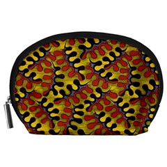 Modern Zippers Accessory Pouch (large) by Sparkle