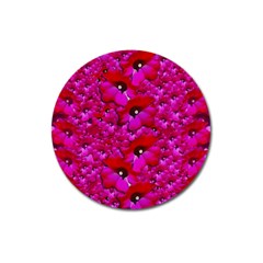 Flowers Grow And Peace Also For Humankind Magnet 3  (round) by pepitasart