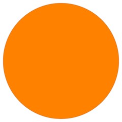 Color Ut Orange Round Trivet by Kultjers