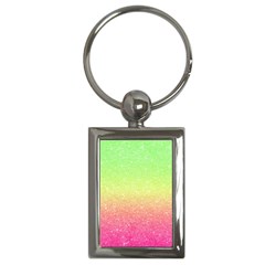 Ombre Glitter  Key Chain (rectangle) by Colorfulart23