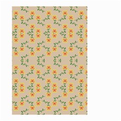 Flowers Pattern Small Garden Flag (two Sides) by Sparkle