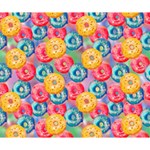 Multicolored Donuts Deluxe Canvas 14  x 11  (Stretched) 14  x 11  x 1.5  Stretched Canvas