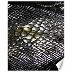 Snake Skin Canvas 11  X 14  by Sparkle