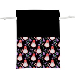 Floral  Lightweight Drawstring Pouch (xl) by Sparkle