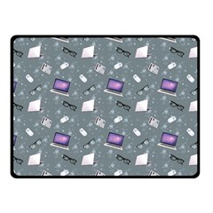 Office Works Fleece Blanket (small) by SychEva