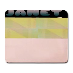 Janet 1 Large Mousepads by Janetaudreywilson