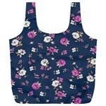 Flowers Pattern Full Print Recycle Bag (XXXL) Front