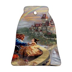 Beauty And The Beast Castle Bell Ornament (two Sides) by artworkshop