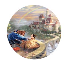 Beauty And The Beast Castle Mini Round Pill Box (pack Of 3) by artworkshop