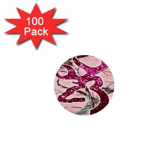 Browning Deer Glitter 1  Mini Buttons (100 Pack)  by artworkshop