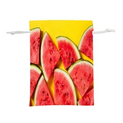 Watermelon Lightweight Drawstring Pouch (m) by artworkshop