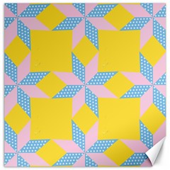 Geometry Canvas 12  X 12  by Sparkle